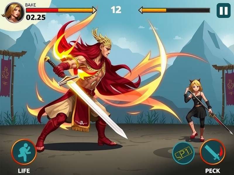 Fierce Flame Swordfight multiplayer battle