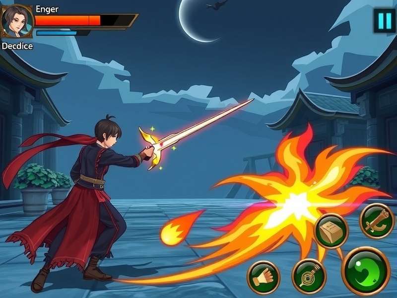Fierce Flame Swordfight gameplay screenshot